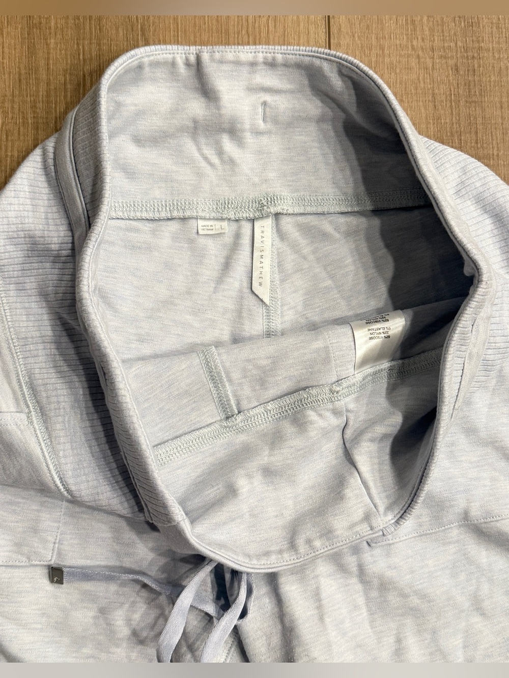Travis Mathew Shorts Athens 2.0 Women Large Light Gray High Rise Patch Pockets‎ - Picture 4 of 11